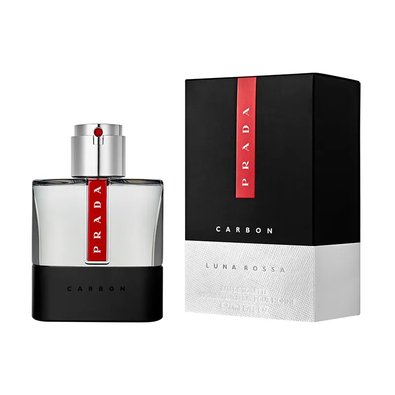 Prada Luna Rossa Carbon Eau De Toilette Spray 50 ml for Men