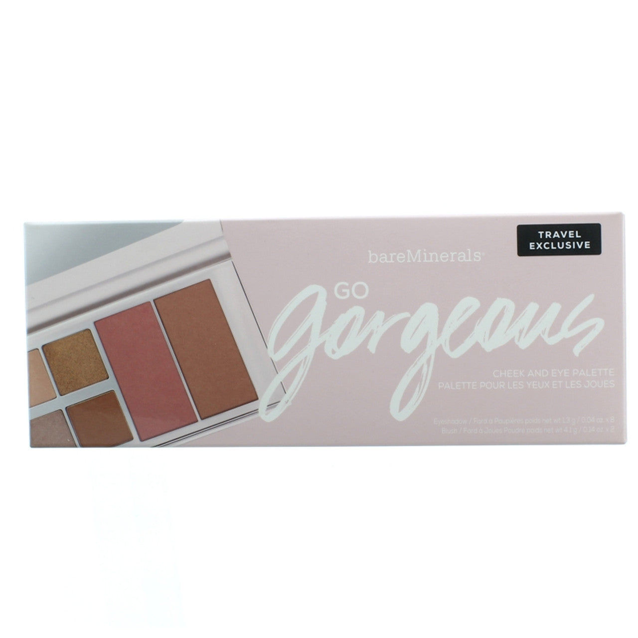 Go Gorgeous Check And Eye Palette: Eyeshadow*8 13 Gr + Blush*2 4.1 Gr