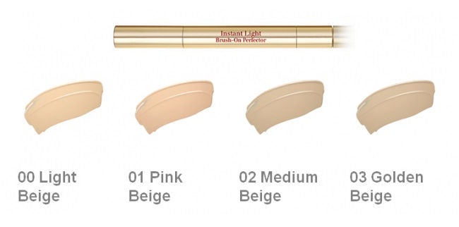 Brosse à lumière instantanée sur les testeurs scellés Perfector