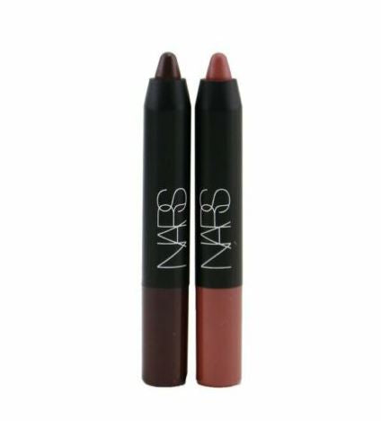 Kit Duo Crayon Lèvres Mat Velours : Train Bleu 1.8 Gr Et Intriguant 1.8 Gr