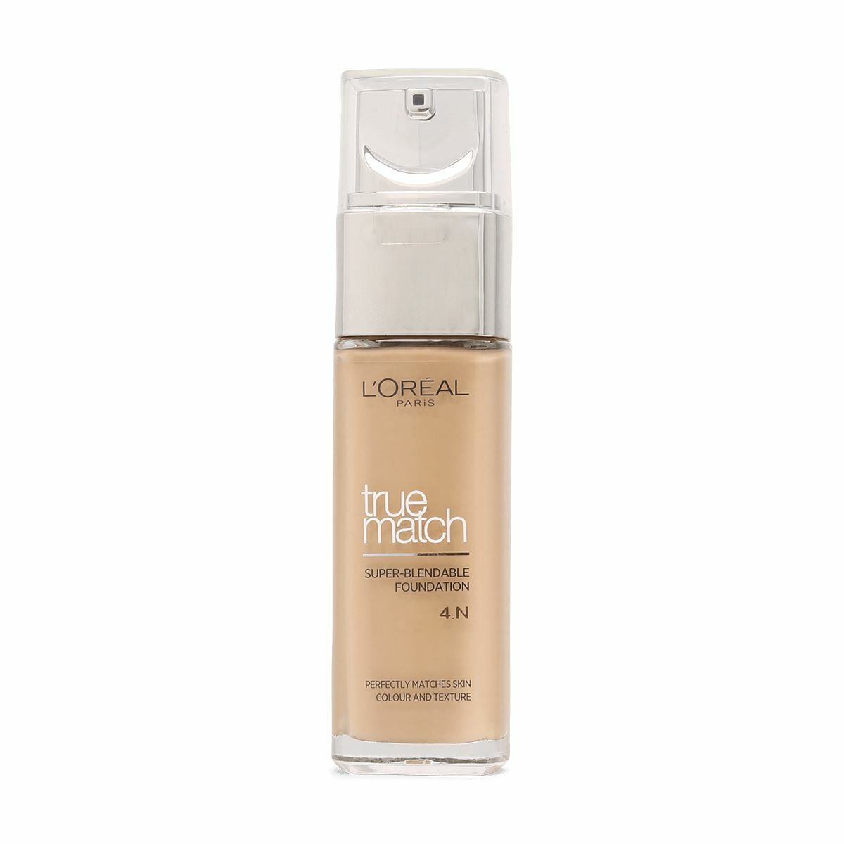 True Match Fond de Teint Liquide 4N Beige Spf 17 30 Ml