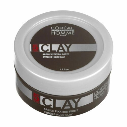 Homme Strong Hold Matt Clay 50Ml